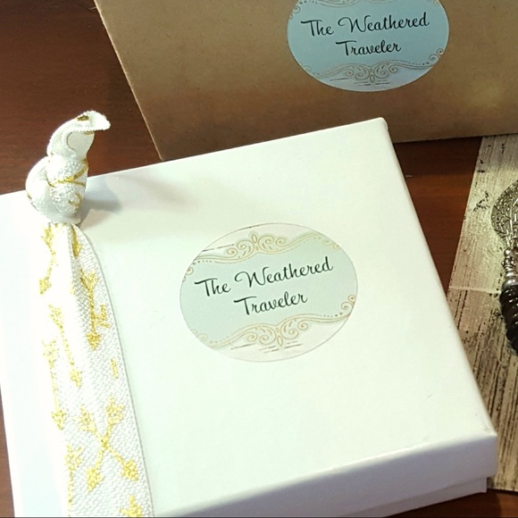 Boho Necklace Blue Turquoise Bronze Tone - Picture 6 of 8